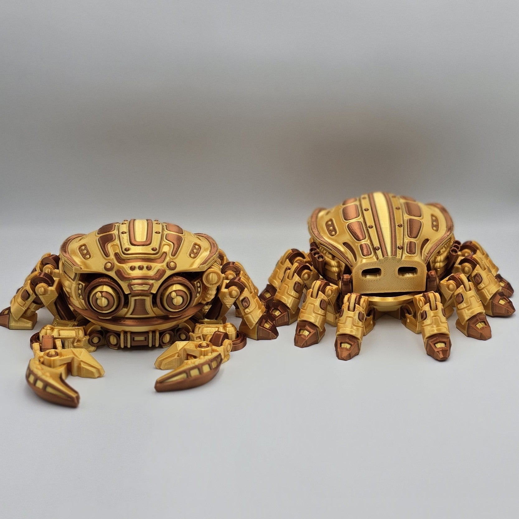 Cyber Crab Mech Box – Articulated 3D Printed Robot Crab