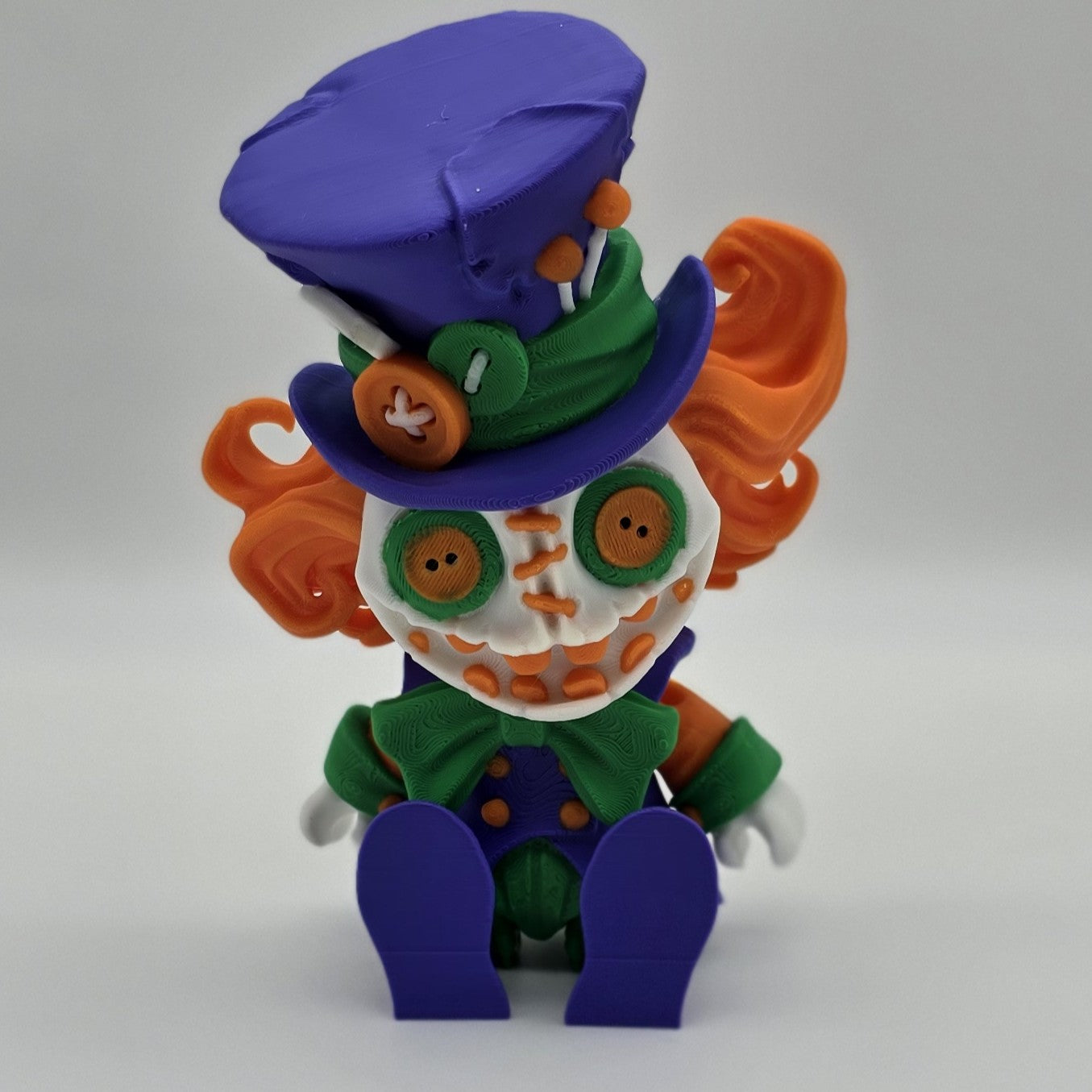 Articulated Mad Hatter Inspired  Figurine – Twisty Prints 3D Print